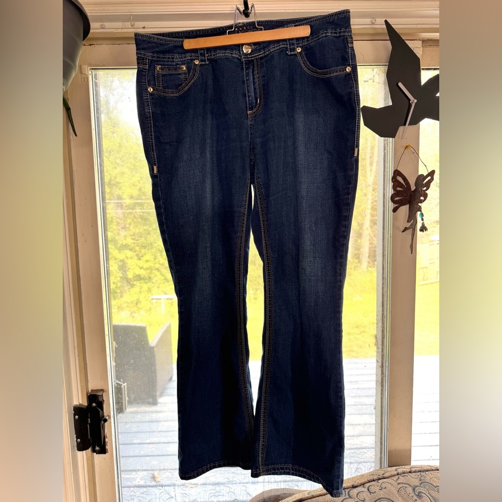 Melissa McCarthy Indigo Boot Cut Jeans